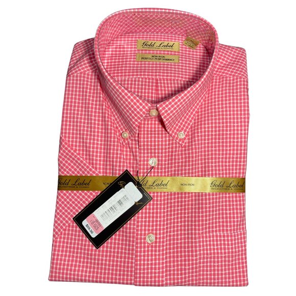 2× Red Gingham Button‑Down Long‑Sleeve Shirts – Size XL - Picture 1 of 3